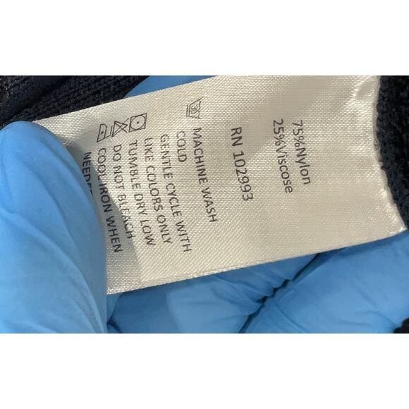 Thakoon Collective Navy Blue Polka Dot Sweater Cozy Pullover Size M - Picture 6 of 6